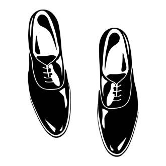 sticker adhésif mocassins homme