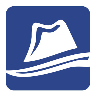 Sticker décoration logo chapeau