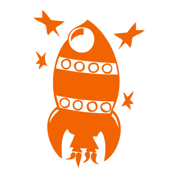 Sticker mural La fusée