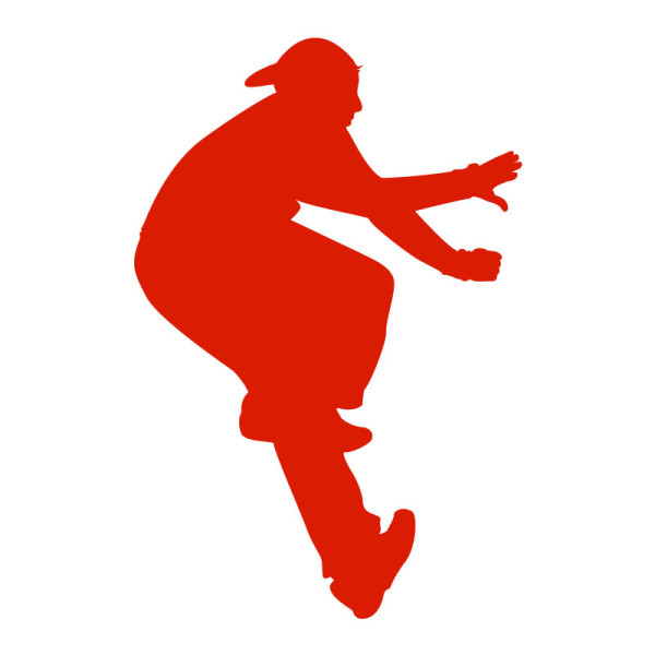 Sticker mural hip hop