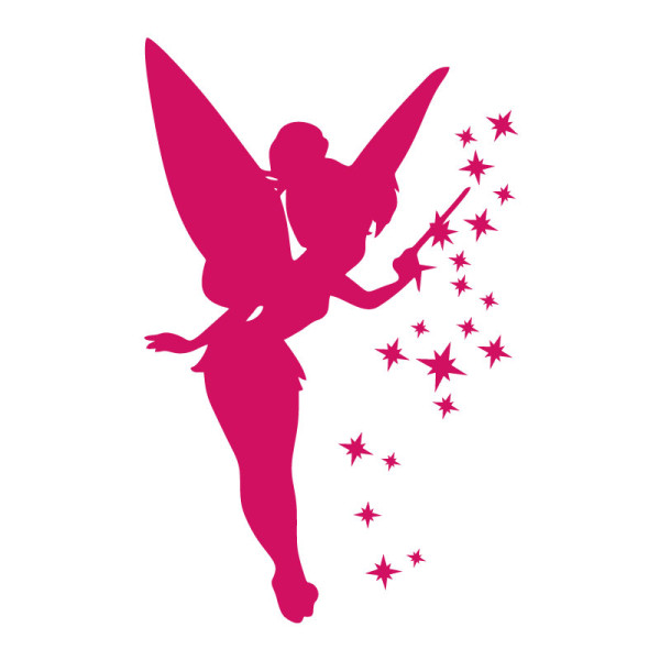 Sticker vinyle Fée clochette