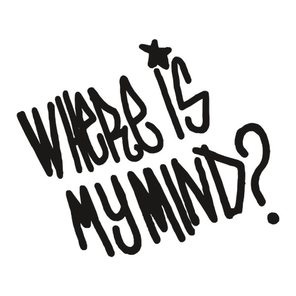 Sticker adhésif Where is my mind