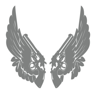 Sticker mural Far West