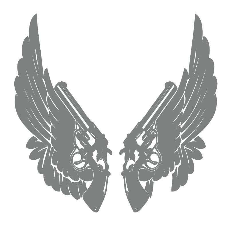 Sticker mural Far West