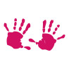 Sticker empreintes de mains