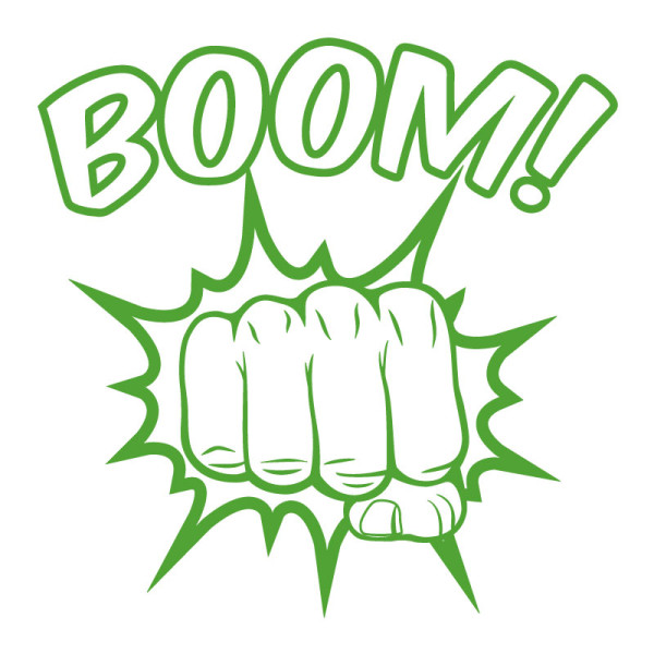 Sticker bulle "BOOM"