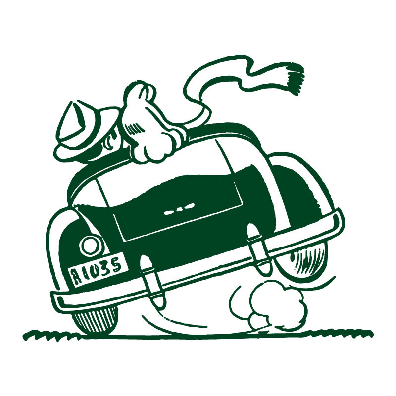 Sticker voiture humour