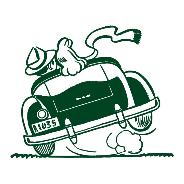 Sticker voiture humour