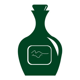 Sticker autocollant flacon rhum