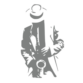Sticker le saxophoniste