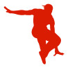 Sticker Danseur hip hop