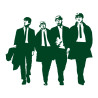 Sticker décoration The Beatles band