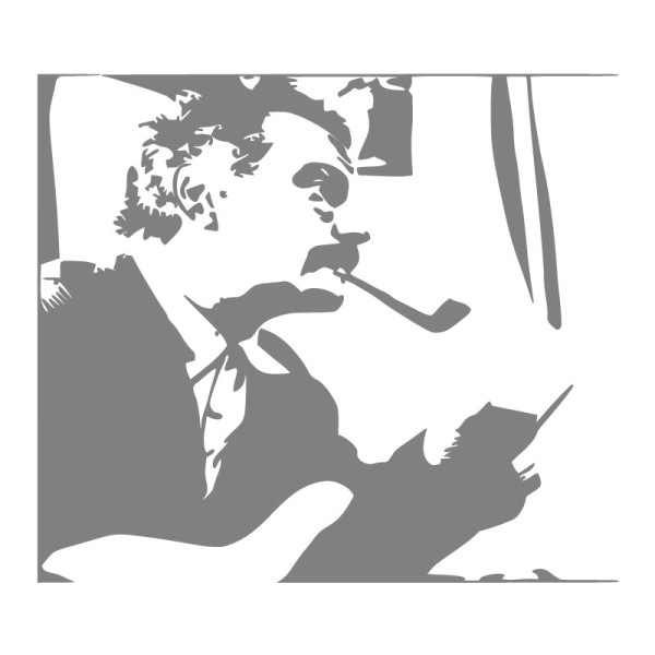 Sticker Brassens