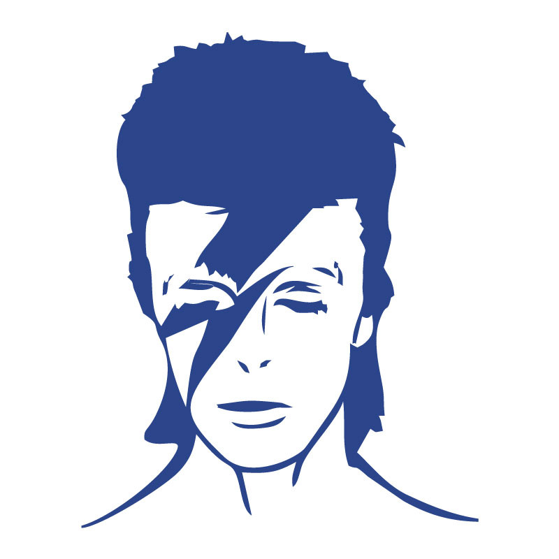 Sticker Bowie 1
