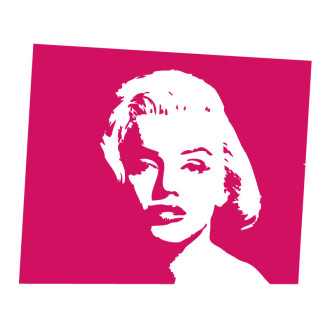 Sticker Marylin