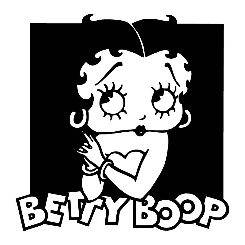 Sticker vinyle Betty Boop