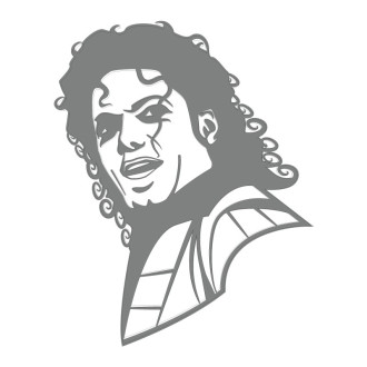 Sticker vinyle Michael Jackson
