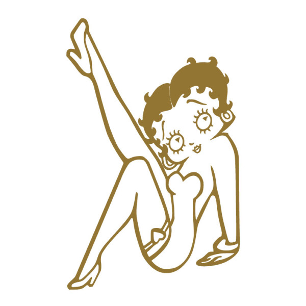 Sticker décoration Betty Boop 2