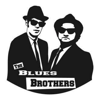 Sticker vinyle Blues Brothers