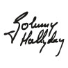 sticker autocollant Johnny Hallyday