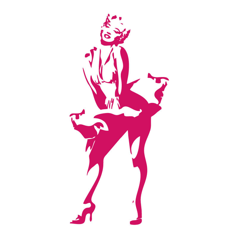 Déco adhésive Marilyn