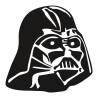 sticker masque Dark Vador