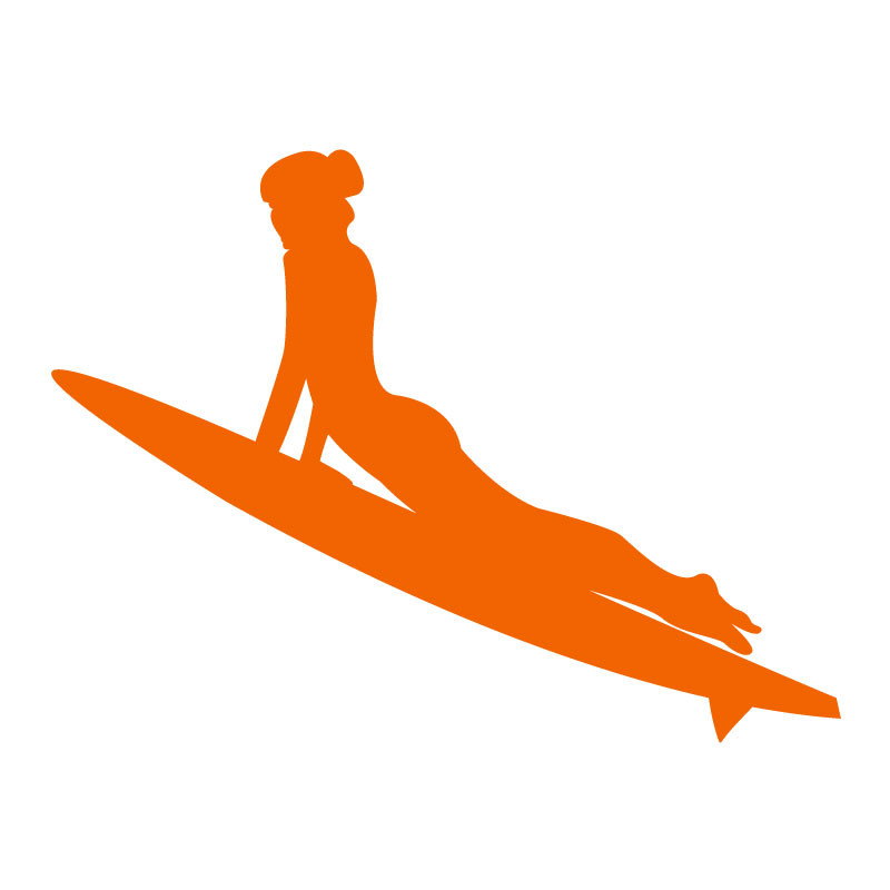 Sticker Surfeuse