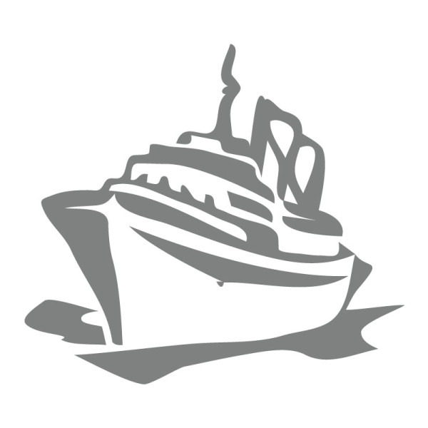 sticker bateau Yacht