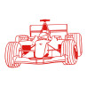 Sticker autocollant Formule 1