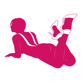 Sticker sexy jeune femme en maillot de bain