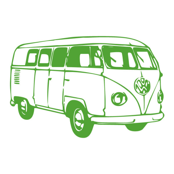 sticker mural combi WV