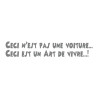 sticker slogan 2cv