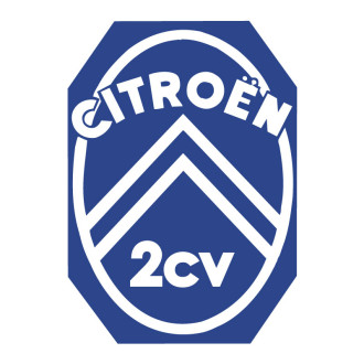 Autocollant logo Citroën Ancien
