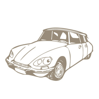 Sticker Citroën DS
