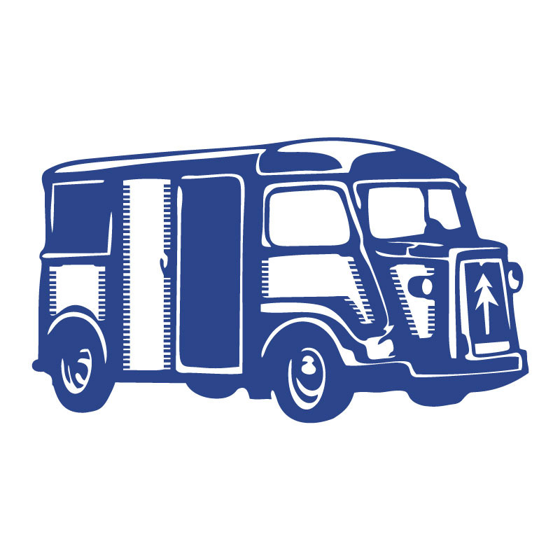 sticker adhésif célèbre Citroën Tube