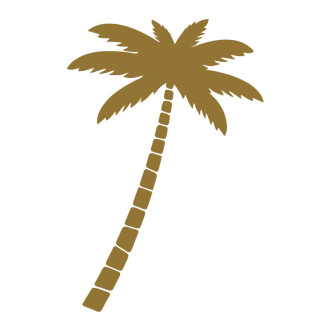 Sticker mural palmier