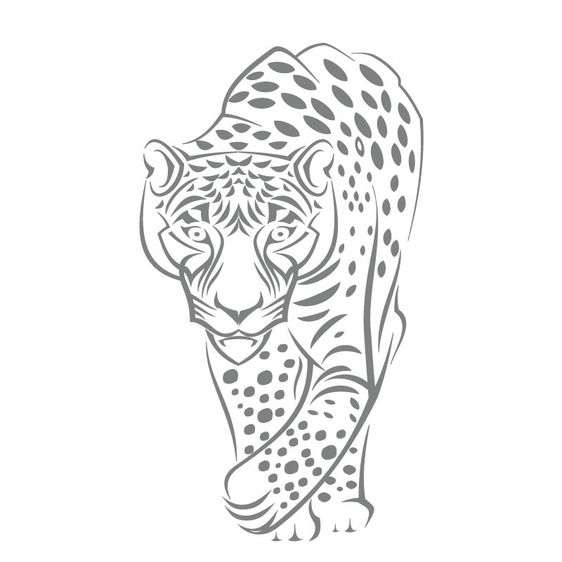 Sticker guépard