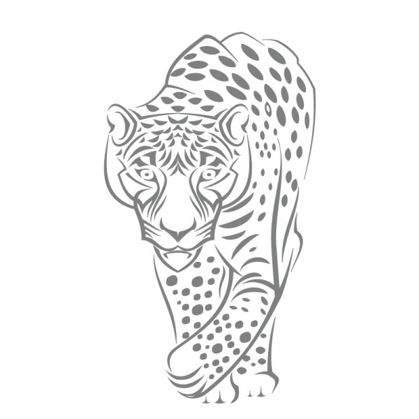 Sticker guépard