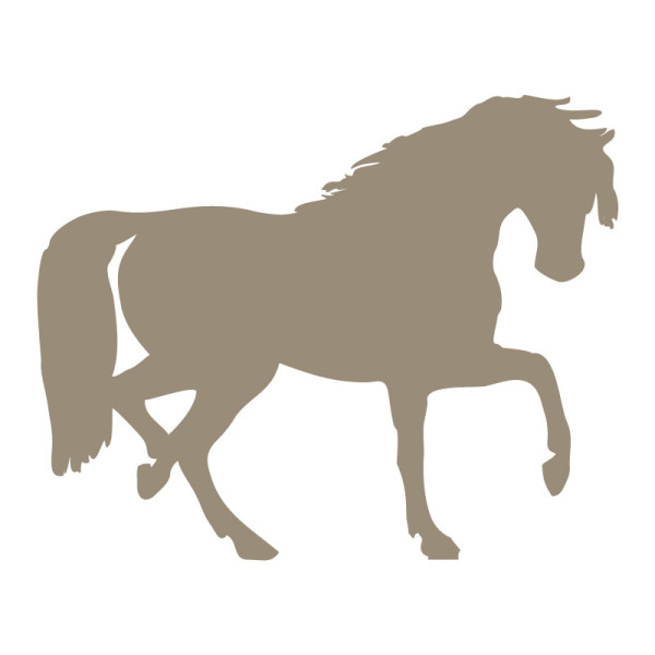 sticker mural cheval élégant